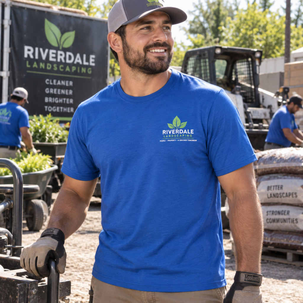 Custom Contractor Performance Tee — Port & Company PC381