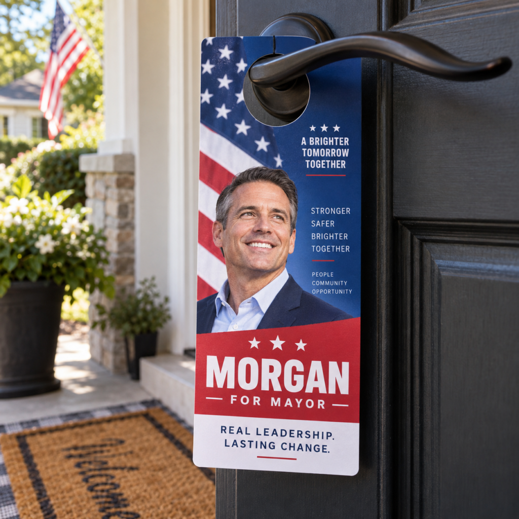 Political Message Door Hanger